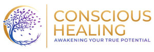 A logo for Conscious Healing, a local office cleaning client for Professional Edge Cleaning.